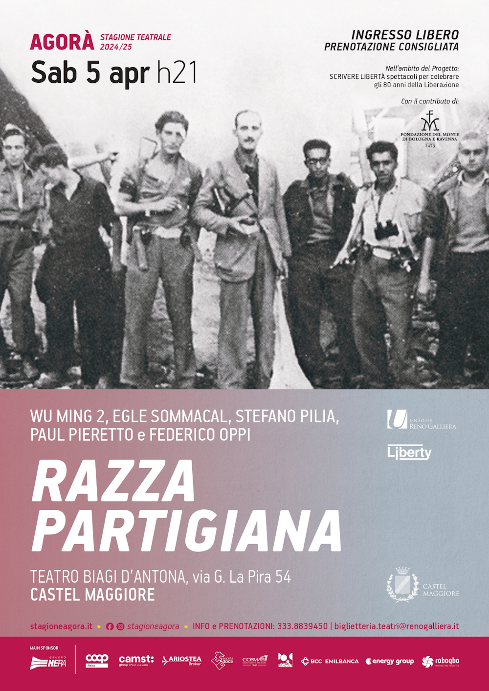 Locandina descrittiva dell'evento