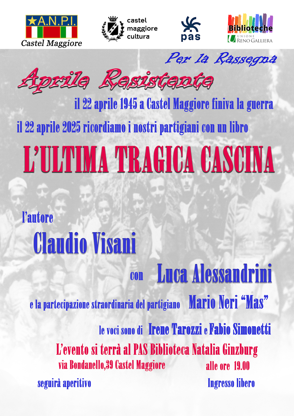 Locandina descrittiva dell'evento