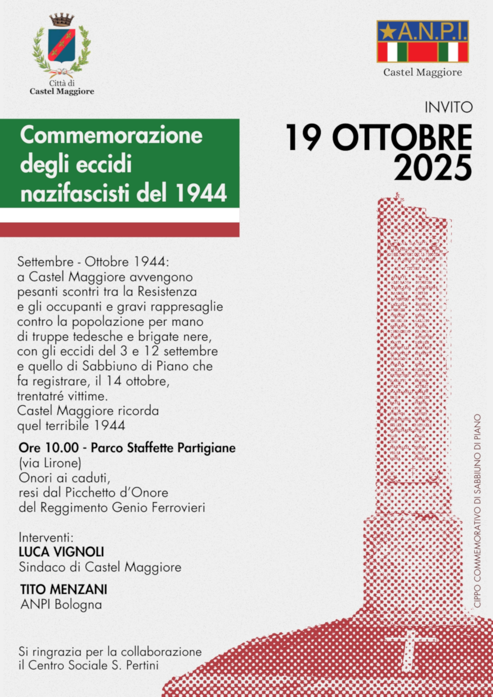 Locandina descrittiva dell'evento