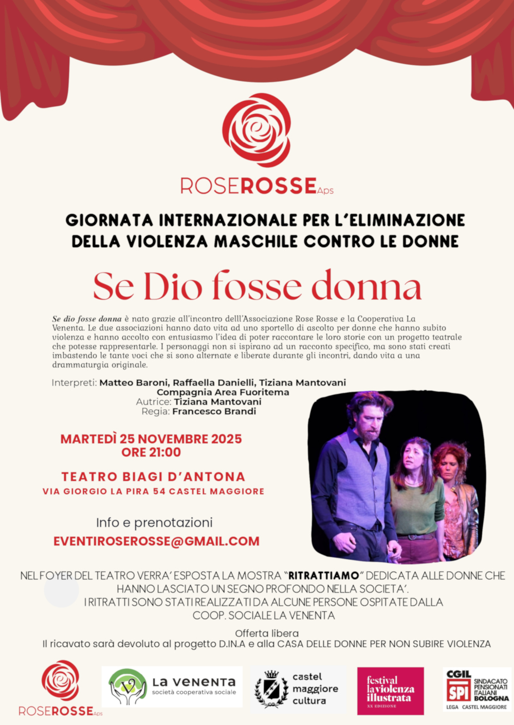 Locandina descrittiva dell'evento