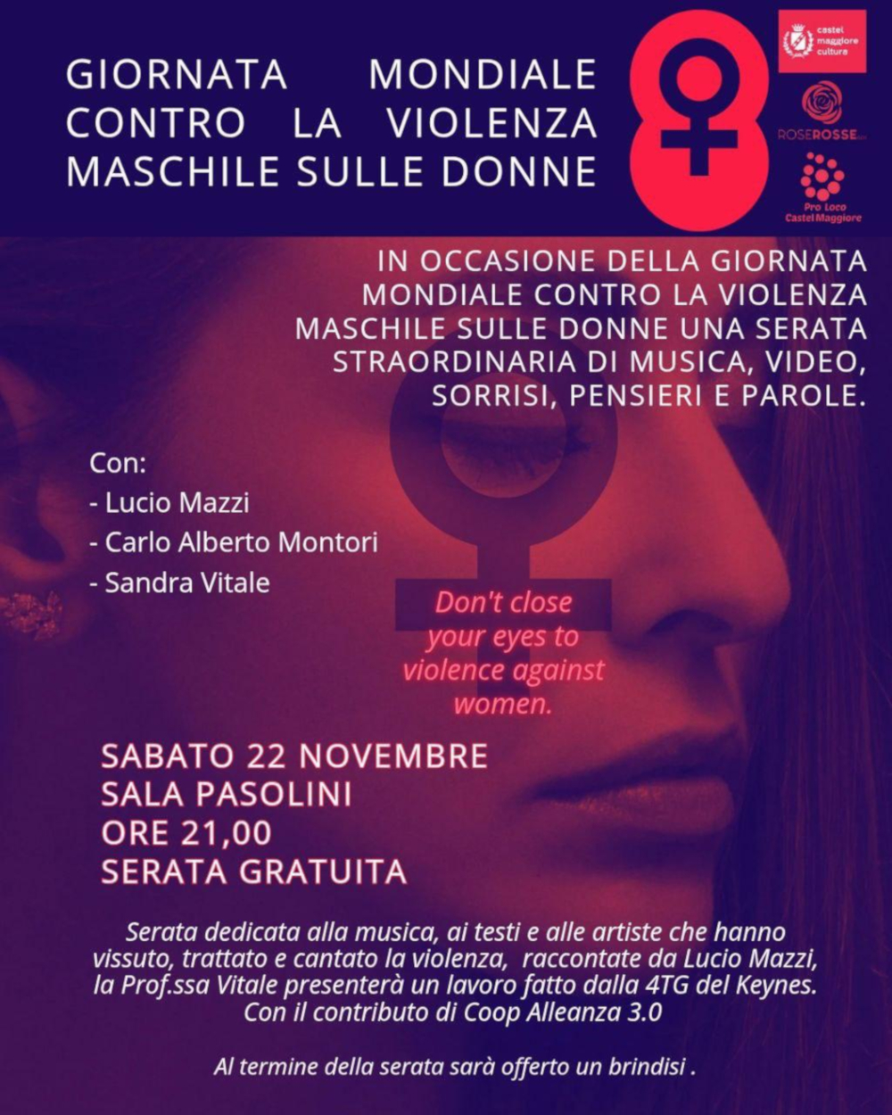 Locandina descrittiva dell'evento