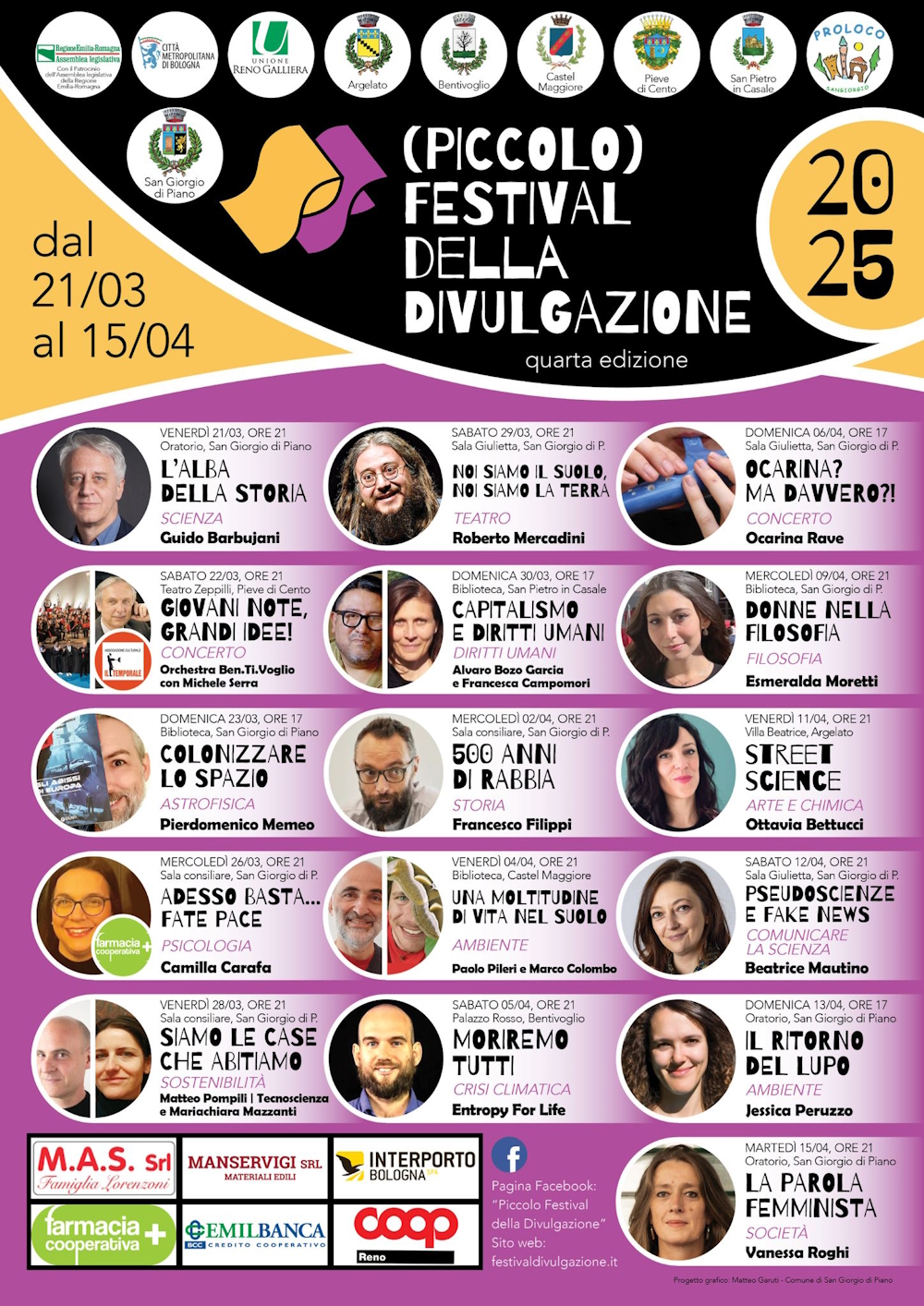 Locandina descrittiva dell'evento