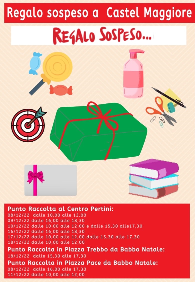 Natale solidale con il regalo sospeso