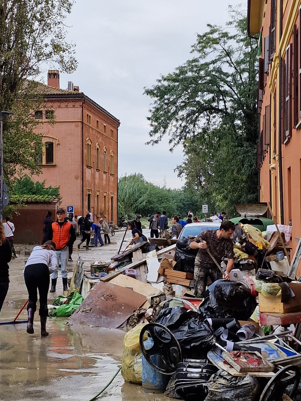Alluvione - Castello e Trebbo di Reno