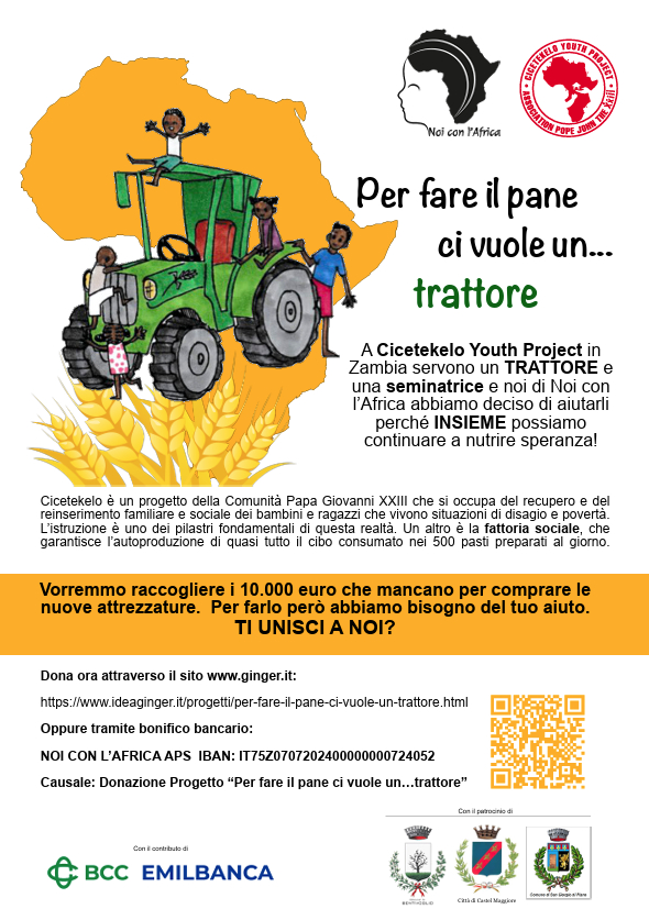 Per fare il pane ci vuole un…trattore