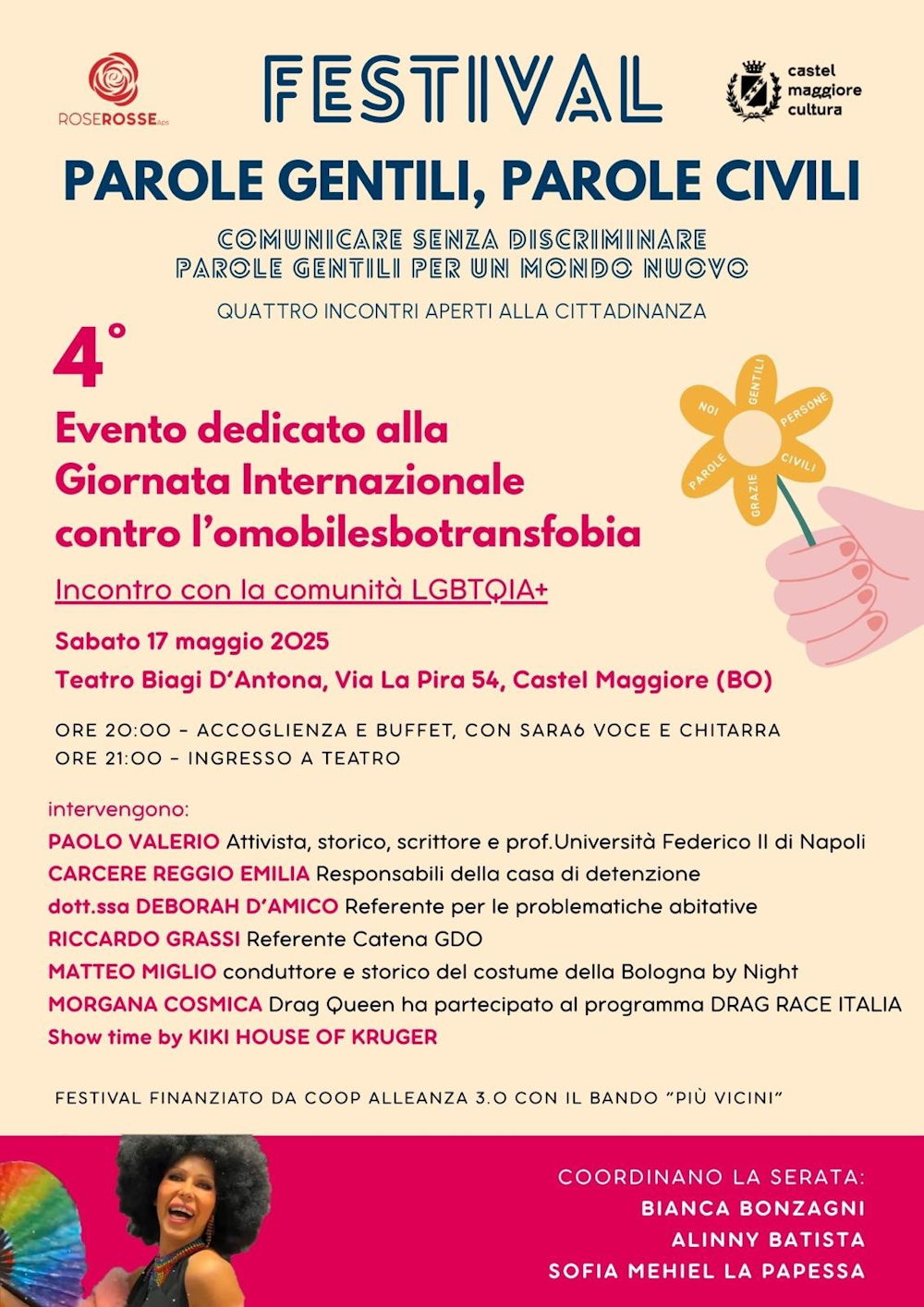 Giornata Internazionale contro l’Omolesbobitransfobia